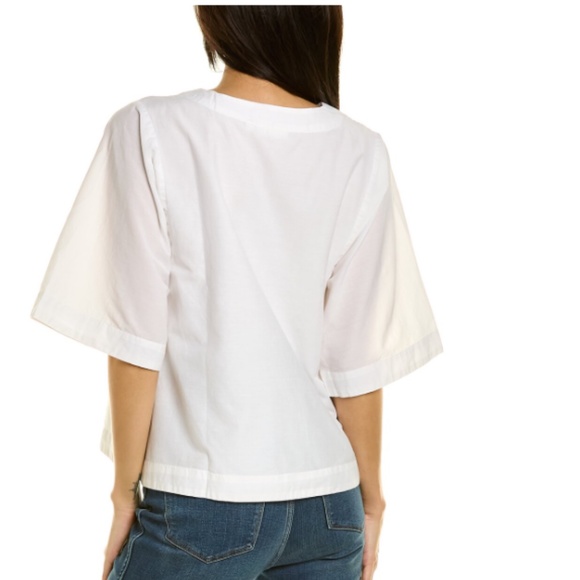 Roller Rabbit White Linen Top Sz S Gently Loved - Picture 2 of 6